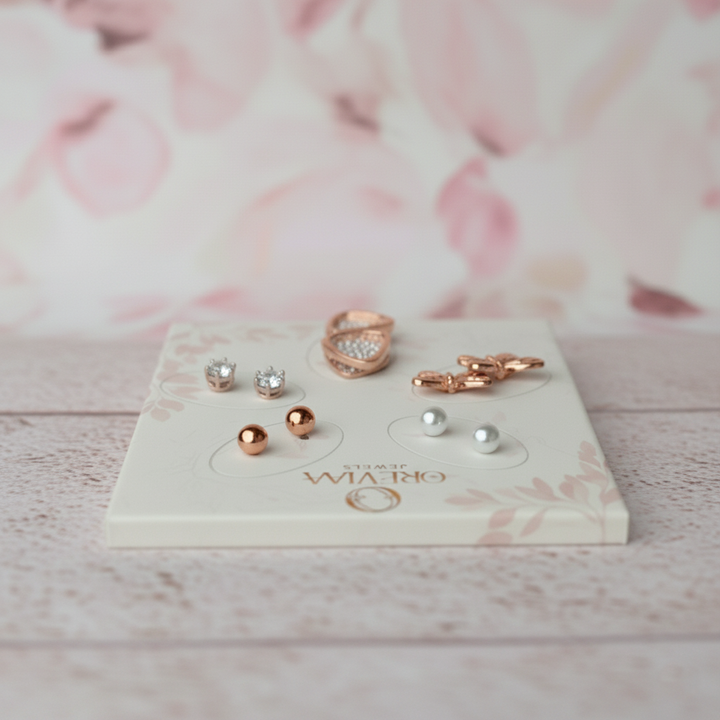 Butterfly Glam Stud Set