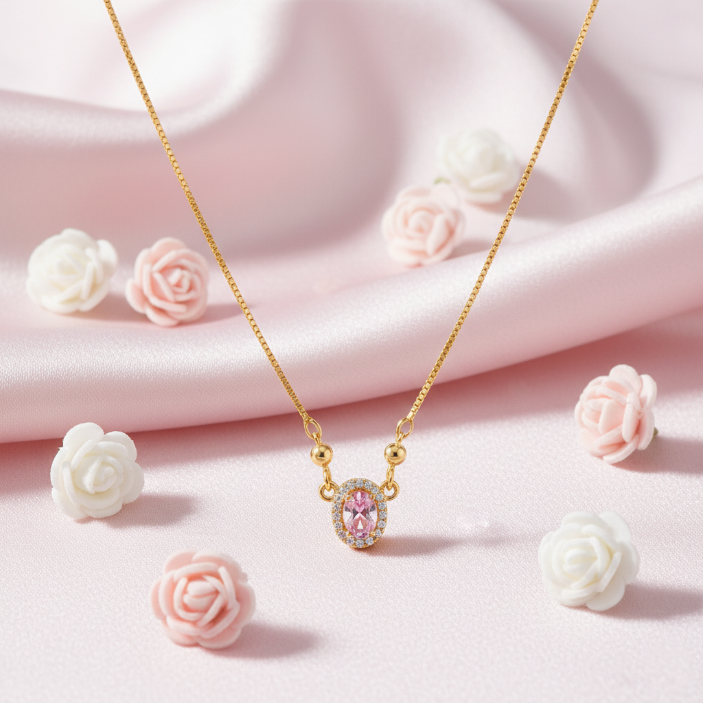 Blush Bloom Necklace