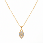 Teardrop Sparkle Necklace