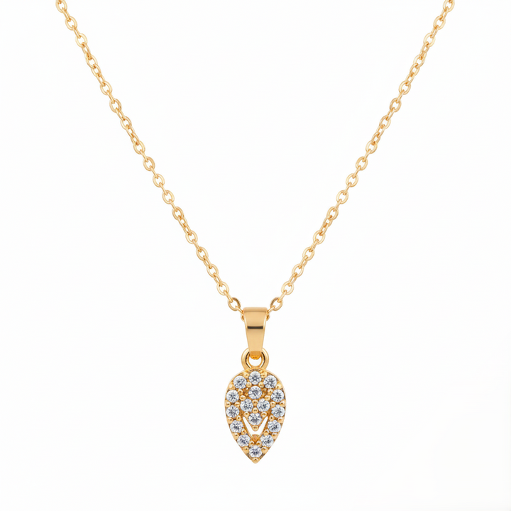 Teardrop Sparkle Necklace