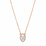 Marquise Halo Necklace